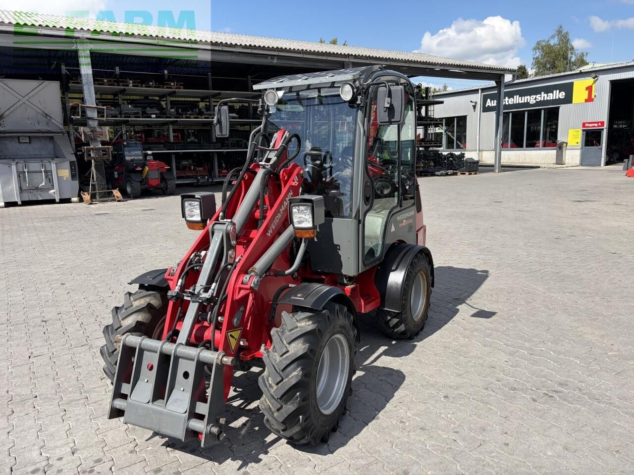 2010 Weidemann 1255CX35 Mini Excavator