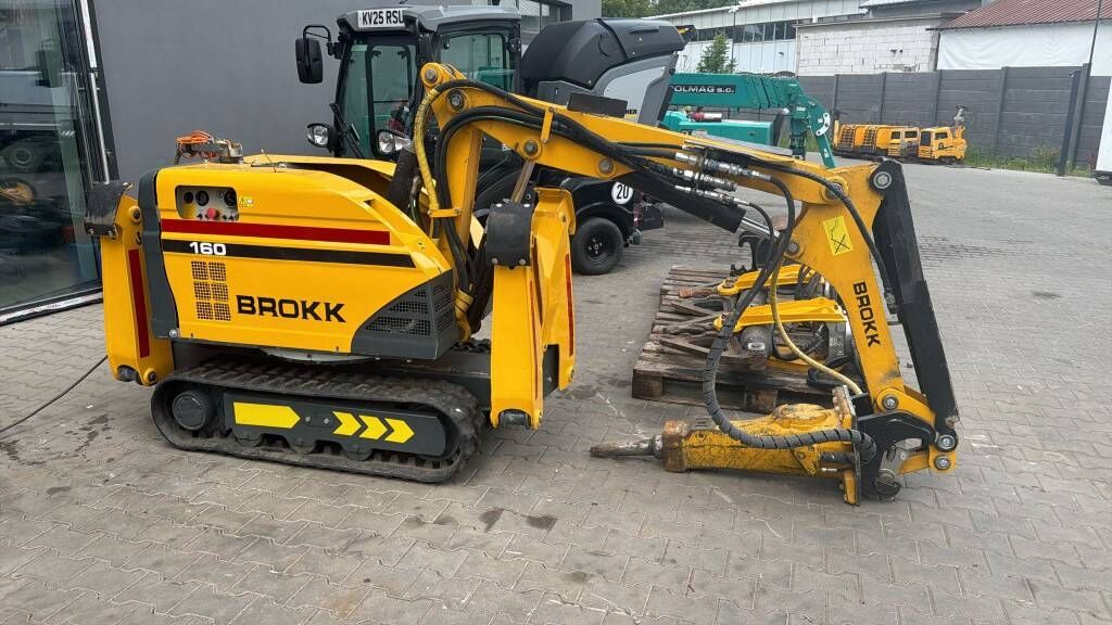 2011 Brokk 160 Demolition Excavator 2011 Brokk 160 Demolition Excavator