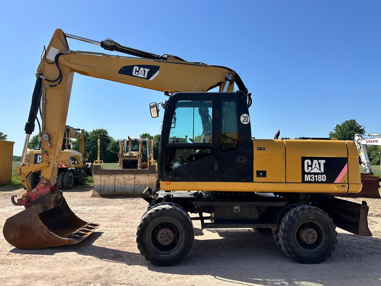 2011 Caterpillar M318D Wheel Excavator 2011 Caterpillar M318D Wheel Excavator