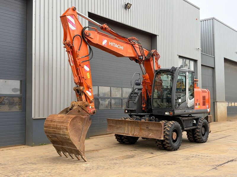 2011 Hitachi ZX170W-3 Wheel Excavator