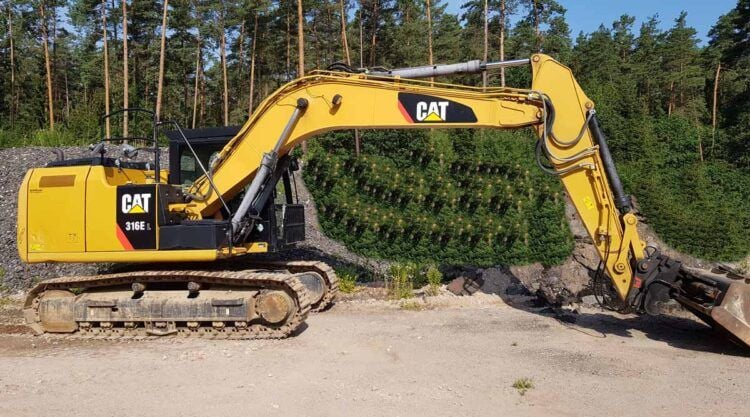 2012 Caterpillar 316EL Crawler Excavator 2012 Caterpillar 316EL Crawler Excavator