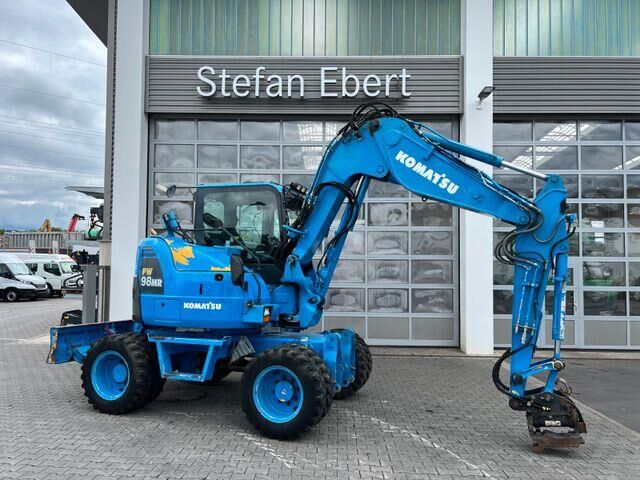2012 Komatsu PW98MR-8 Wheel Excavator 2012 Komatsu PW98MR-8 Wheel Excavator