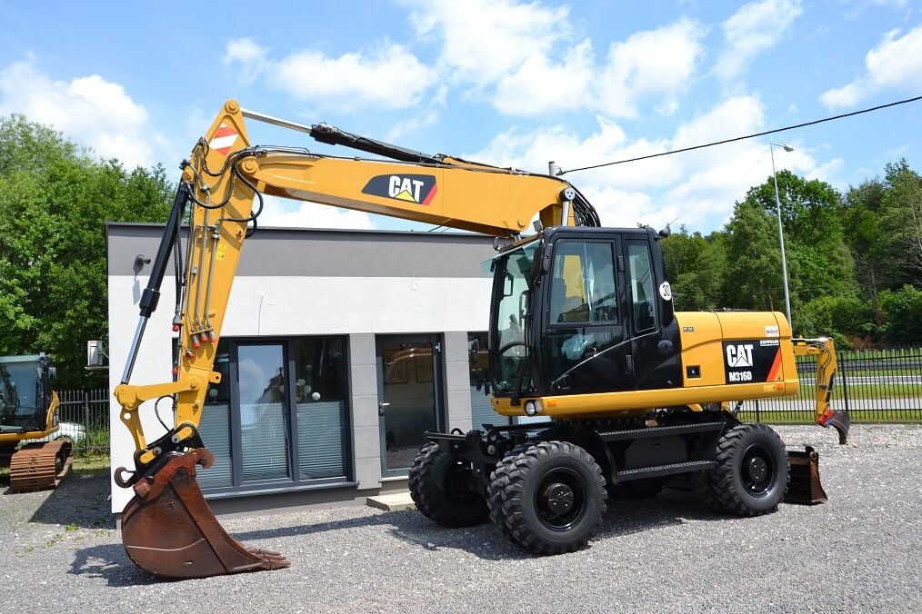 2013 Caterpillar M 316 D BEZ Wheel Excavator 2013 Caterpillar M 316 D BEZ Wheel Excavator