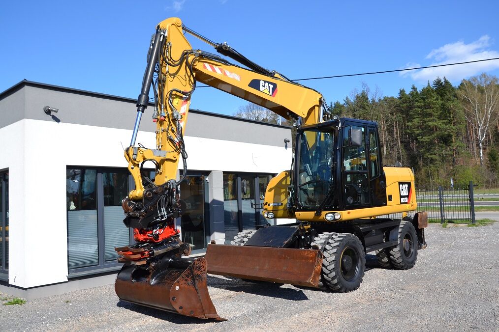 2013 Caterpillar M313D Wheel Excavator