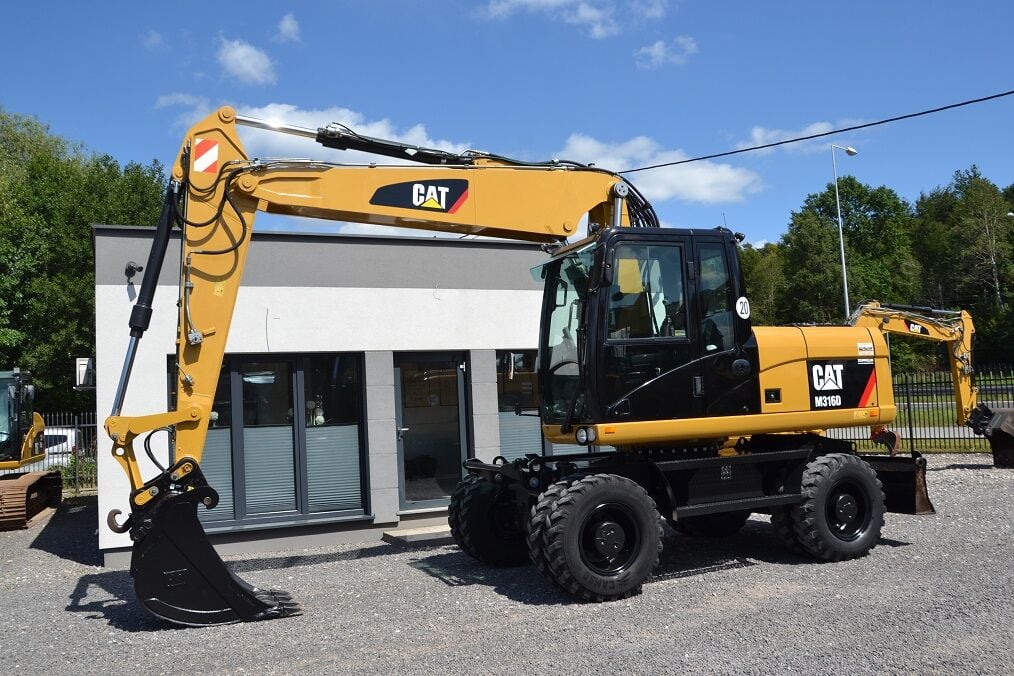 2013 Caterpillar M316D Wheel Excavator 2013 Caterpillar M316D Wheel Excavator