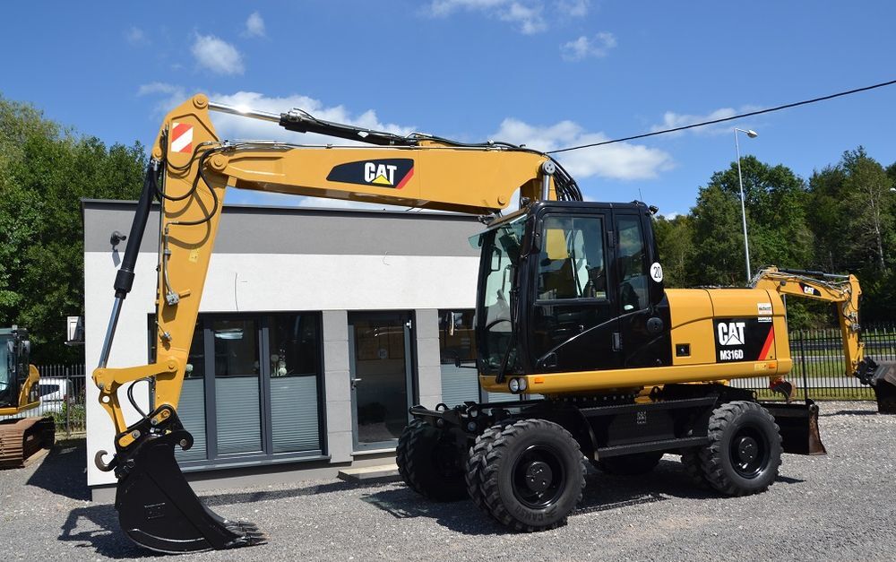 2013 Caterpillar M316D Wheel Excavator
