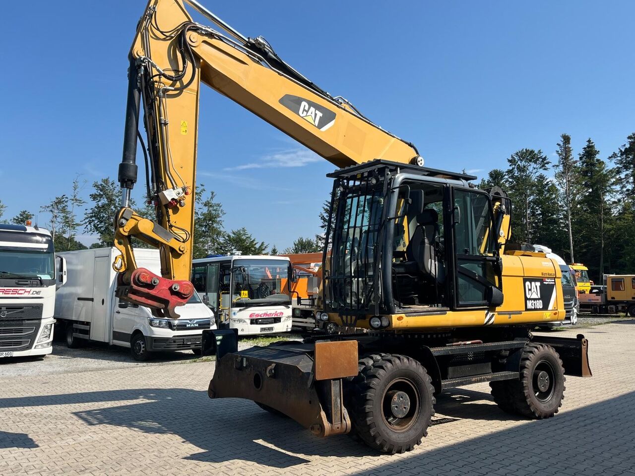 2013 Caterpillar M318D Wheel Excavator 2013 Caterpillar M318D Wheel Excavator