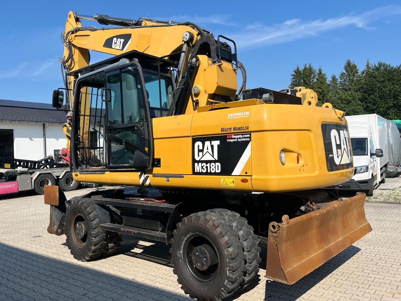 2013 Caterpillar M318D Wheel Excavator