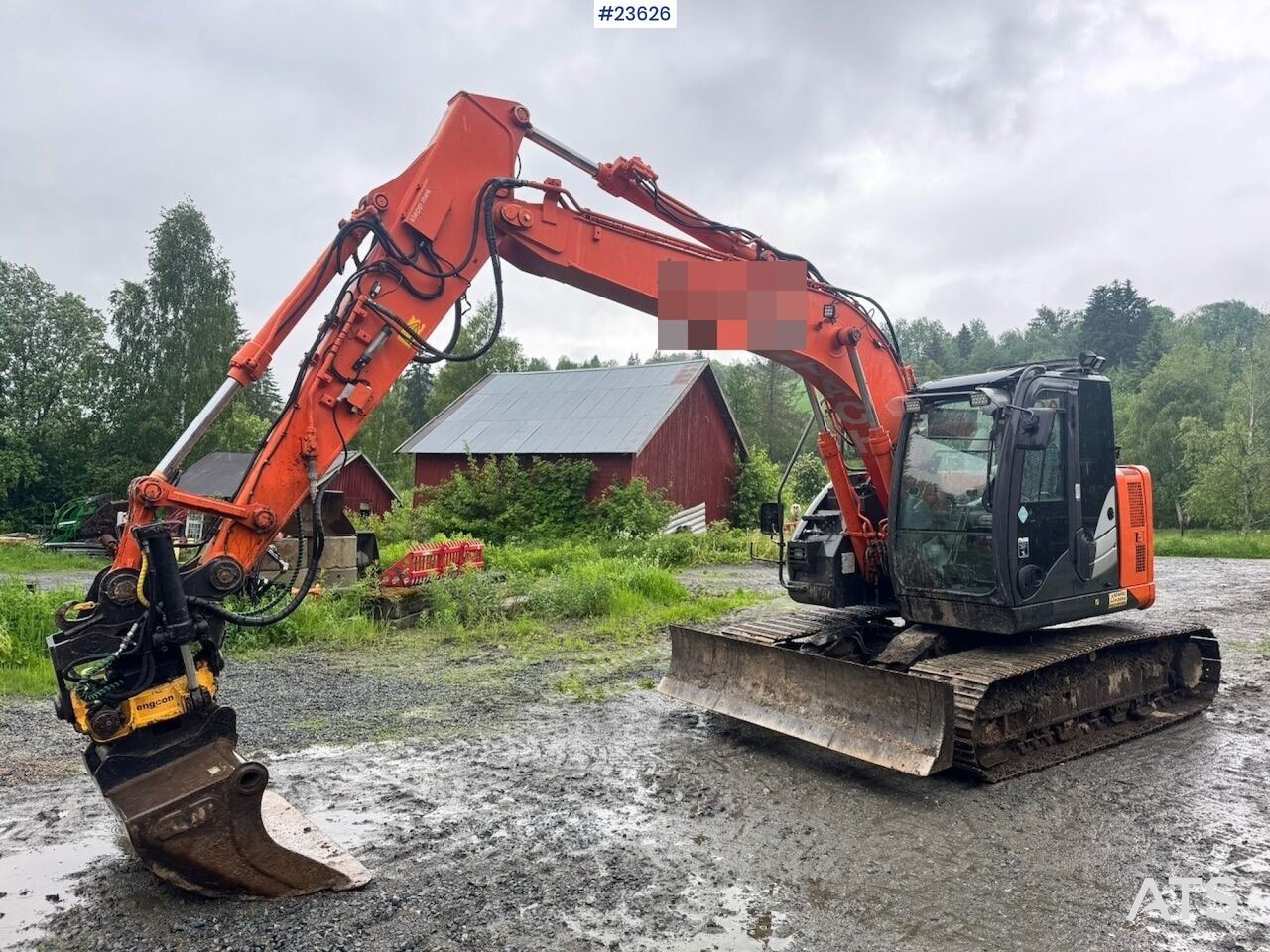 2013 Hitachi ZX135US-5B Crawler Excavator 2013 Hitachi ZX135US-5B Crawler Excavator