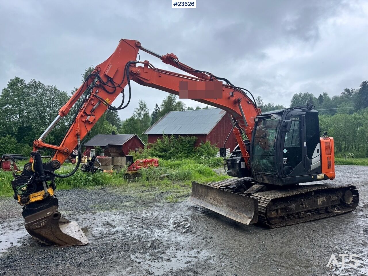 2013 Hitachi ZX135US-5B Crawler Excavator
