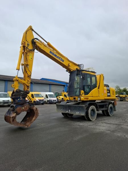 2013 Komatsu PW200-7 Wheel Excavator