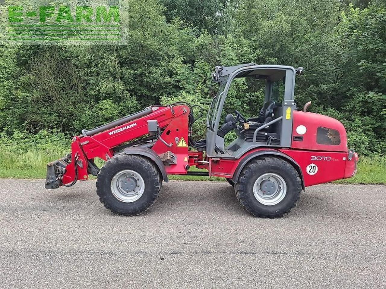 2013 Weidemann 3070 CX80 LP T Mini Excavator