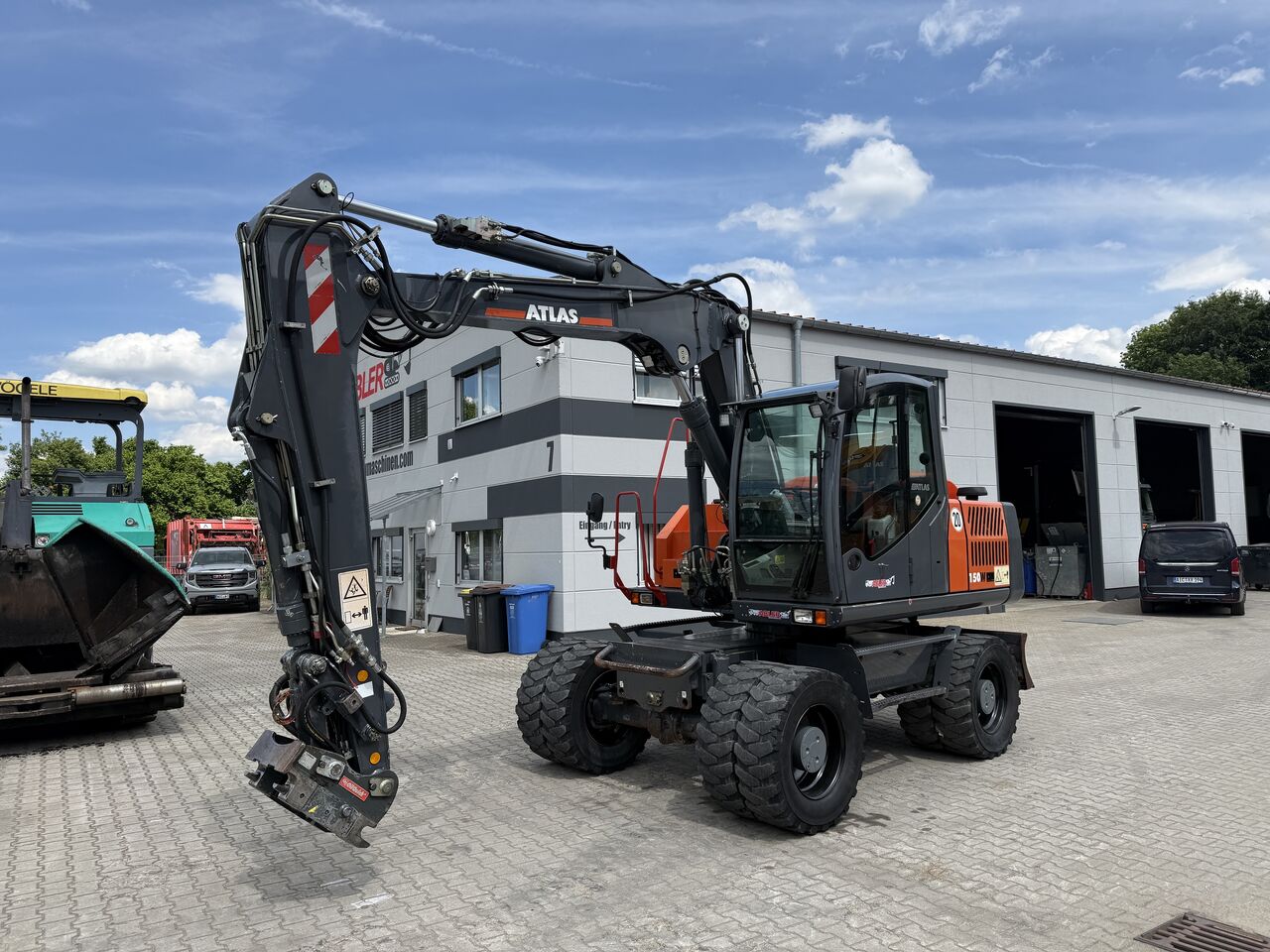 2014 Atlas 150W Wheel Excavator