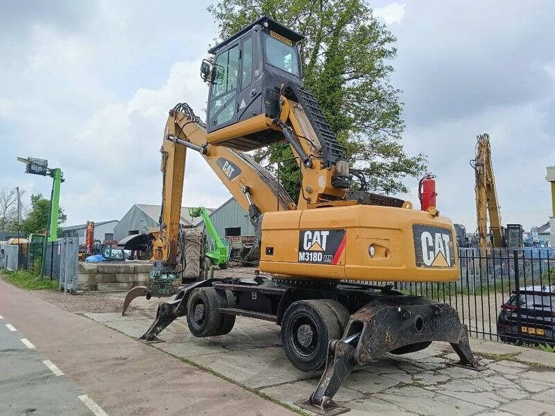 2014 Caterpillar M 318 MH Material Handler