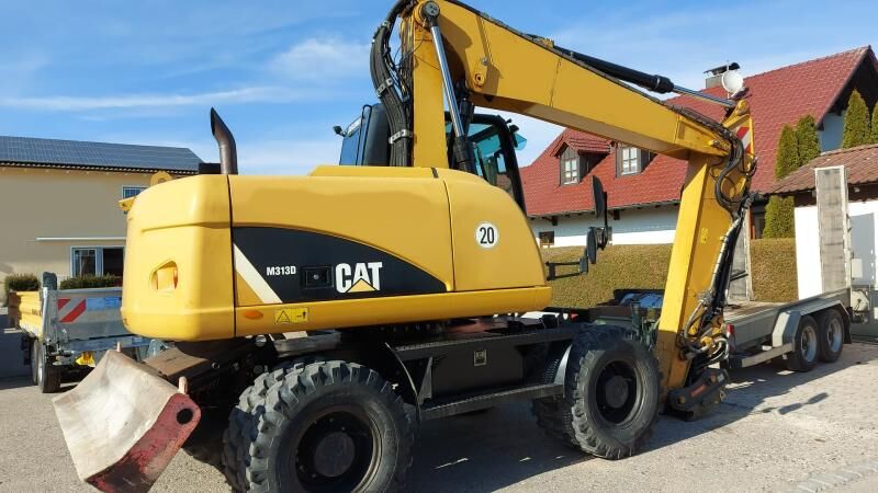 2014 Caterpillar M313D Wheel Excavator
