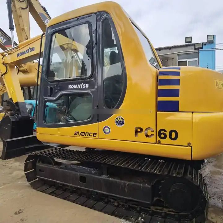 2014 Komatsu PC60-7 crawler excavator side view 2014 Komatsu PC60-7 crawler excavator side view
