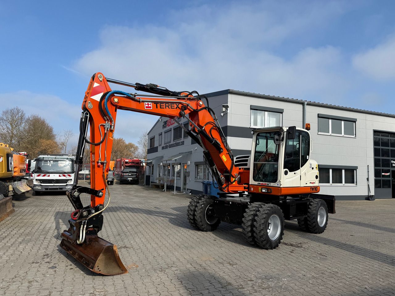 2014 Terex TW110 Wheel Excavator