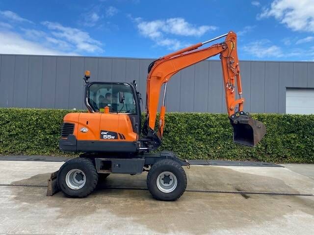 2015 Doosan DX 55 W Wheel Excavator