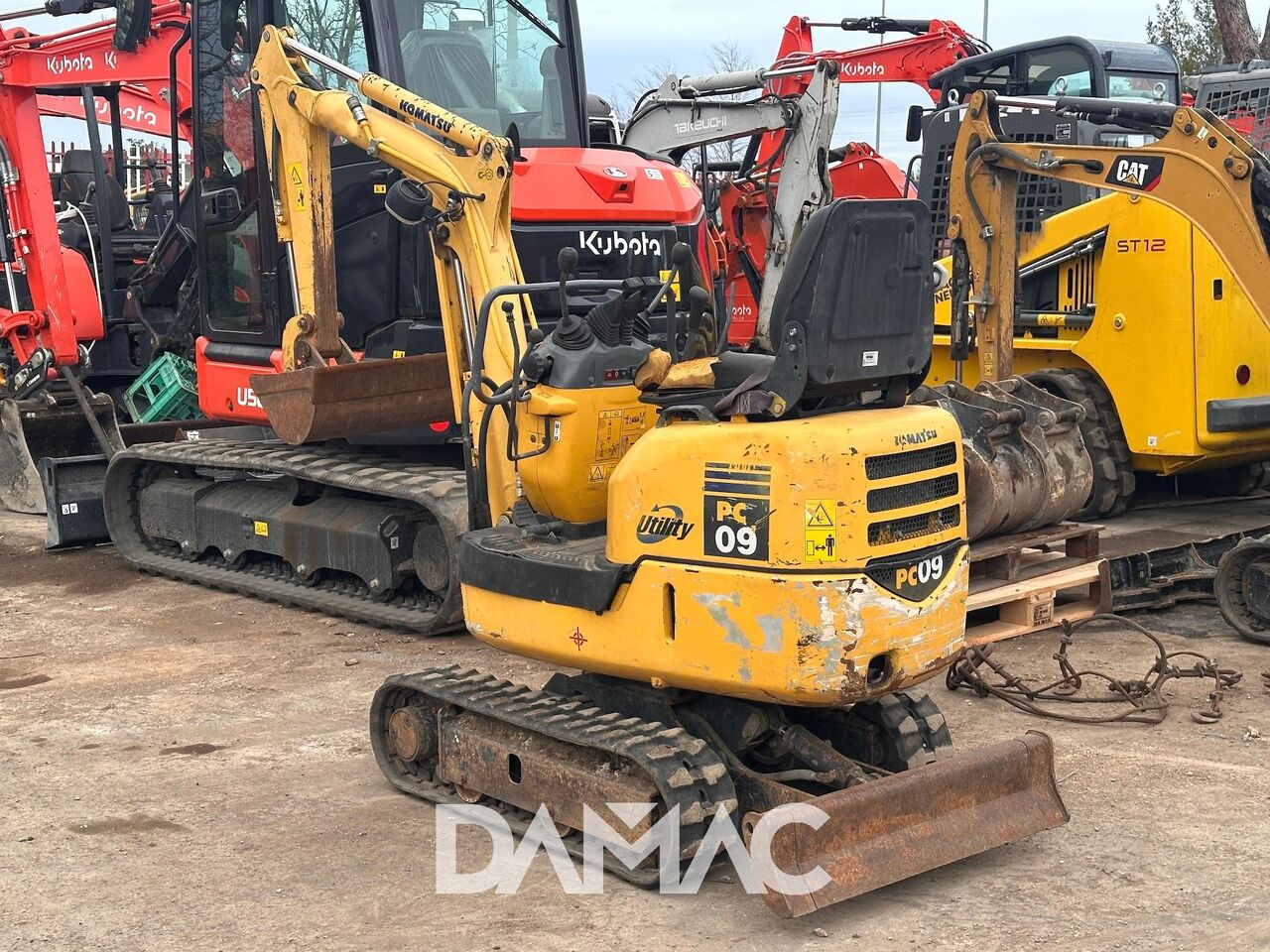 2015 Komatsu PC09 Mini Excavator
