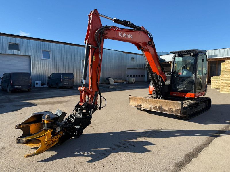 2015 Kubota KX080-4 Mini Excavator 2015 Kubota KX080-4 Mini Excavator