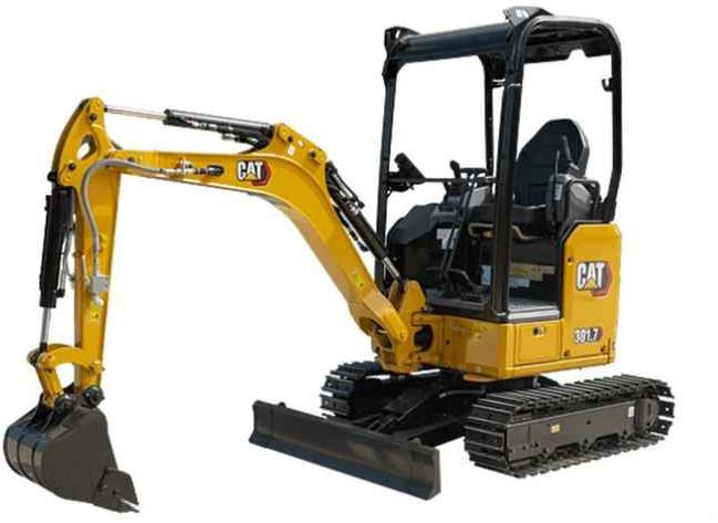 2016 Caterpillar 301.7CR Mini Excavator 2016 Caterpillar 301.7CR Mini Excavator