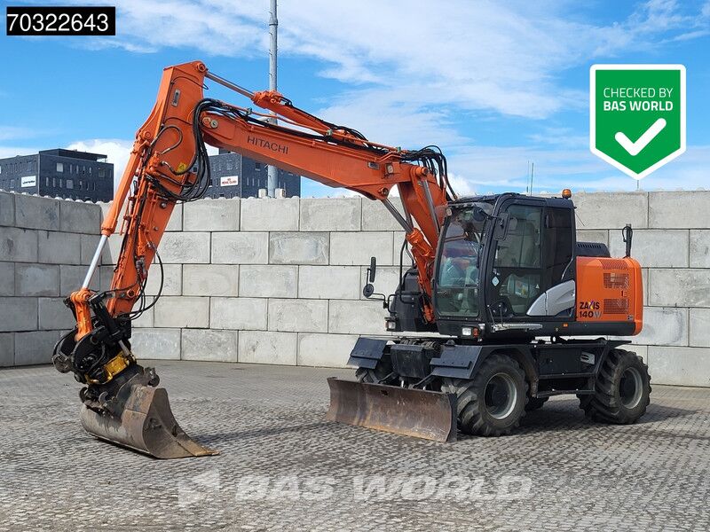 2016 Hitachi ZX140W-5 Wheel Excavator 2016 Hitachi ZX140W-5 Wheel Excavator