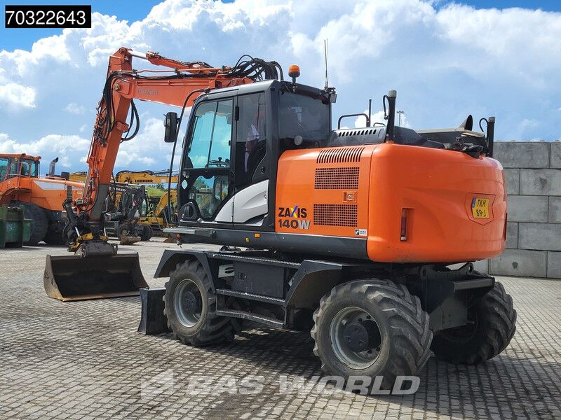 2016 Hitachi ZX140W-5 Wheel Excavator