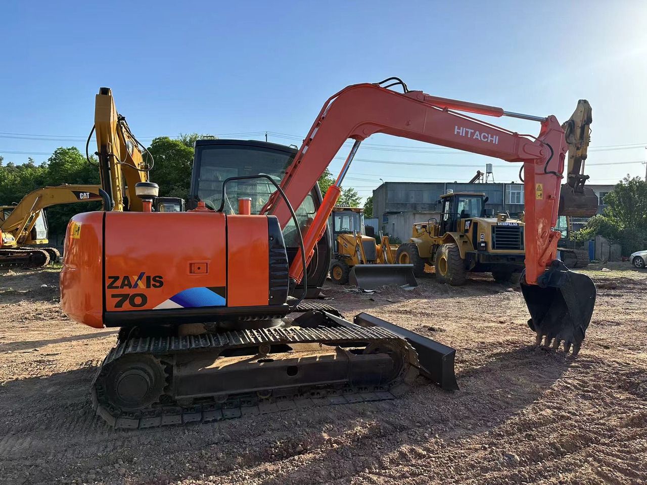 2016 Hitachi ZX70 Mini Excavator