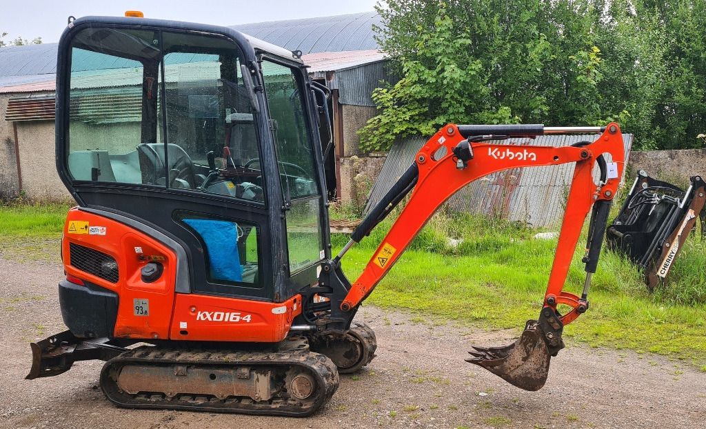 2016 Kubota KX016-4 Mini Excavator