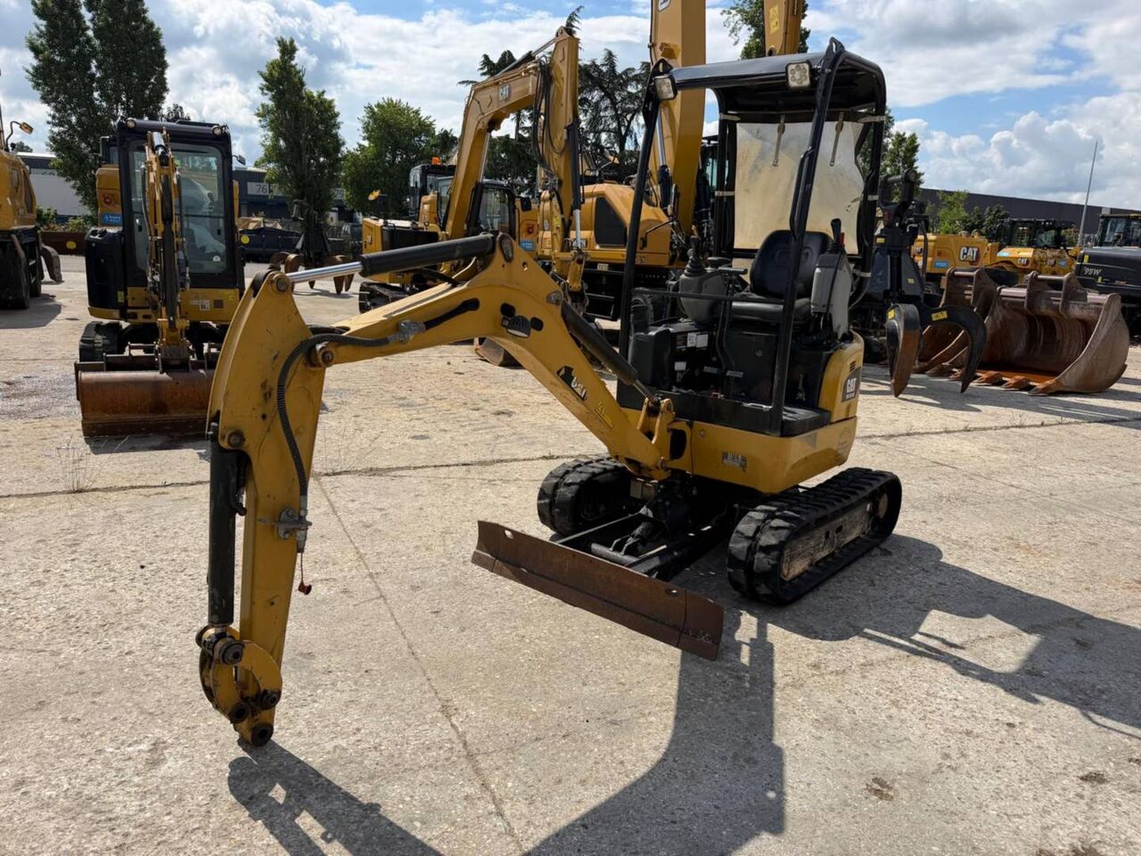 2017 Caterpillar 301.7D Mini Excavator