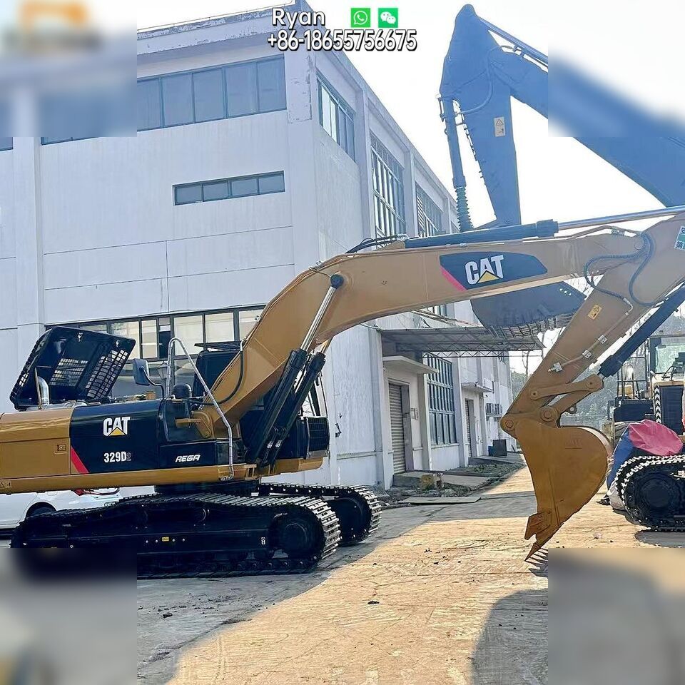 2020 Caterpillar 329D2 crawler excavator side view 2020 Caterpillar 329D2 crawler excavator side view