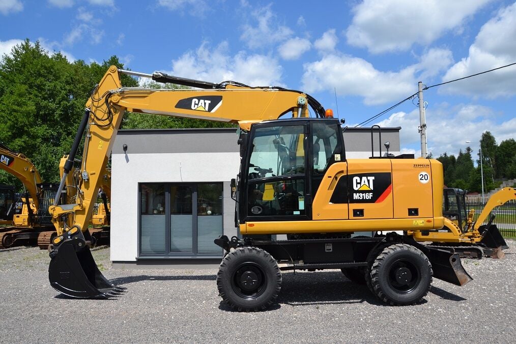2017 Caterpillar M316F Wheel Excavator 2017 Caterpillar M316F Wheel Excavator