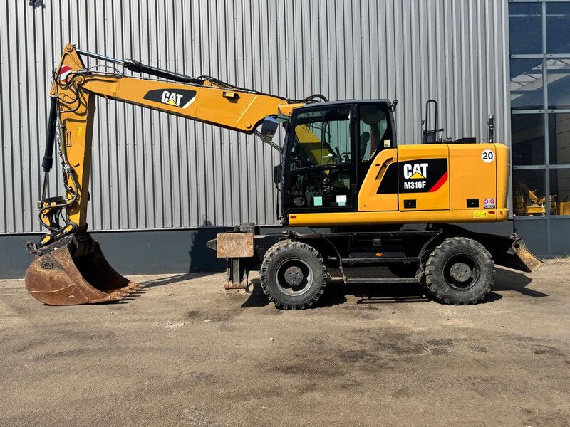2017 Caterpillar M316F Wheel Excavator 2017 Caterpillar M316F Wheel Excavator