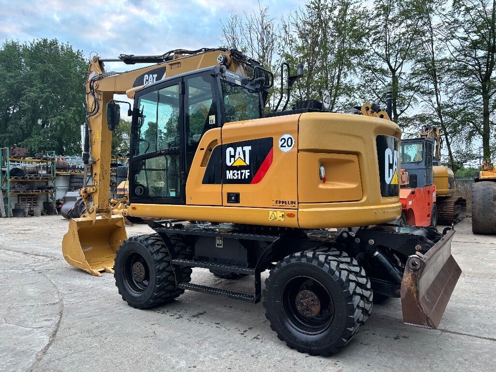 2017 Caterpillar M317F Wheel Excavator