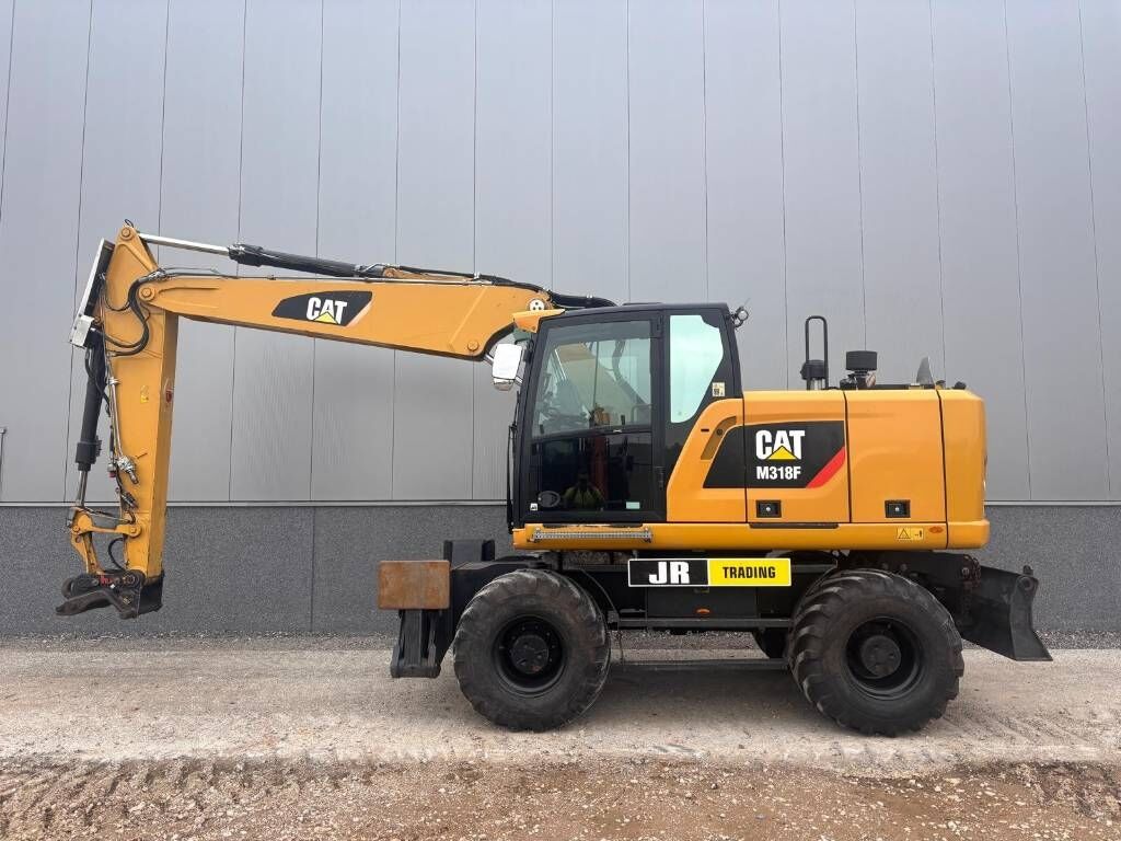 2017 Caterpillar M318F Wheel Excavator
