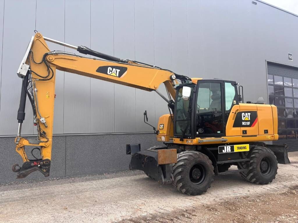 2017 Caterpillar M318F Wheel Excavator