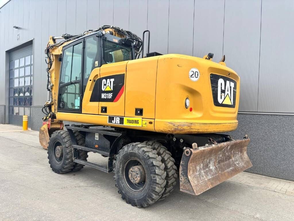 2017 Caterpillar M318F Wheel Excavator