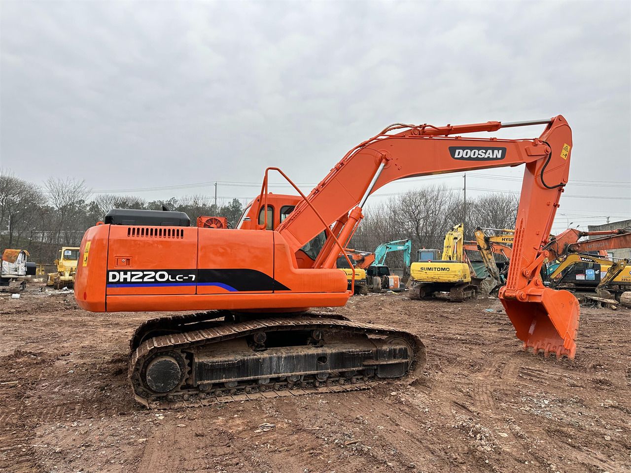 2017 Doosan DH220 Raupenbagger 2017 Doosan DH220 Raupenbagger