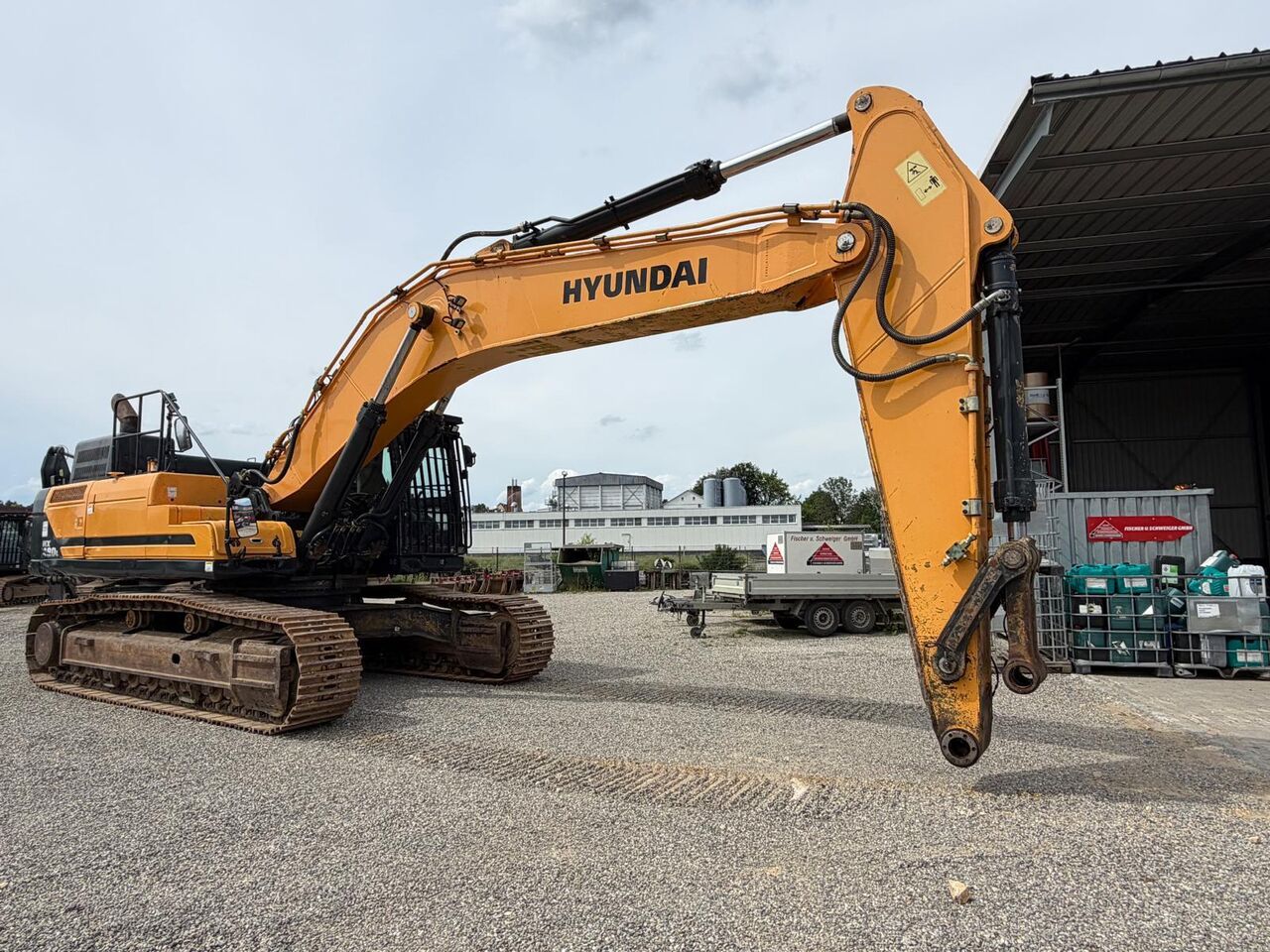 2017 Hyundai HX480L Crawler Excavator