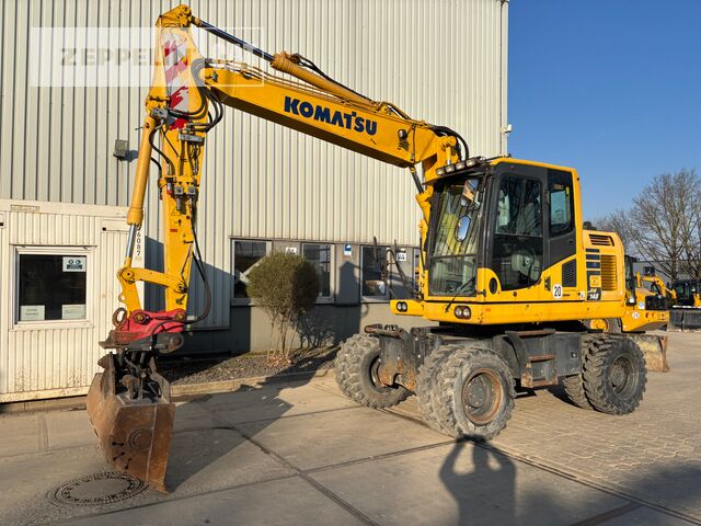2017 Komatsu PW148-10 Wheel Excavator 2017 Komatsu PW148-10 Wheel Excavator