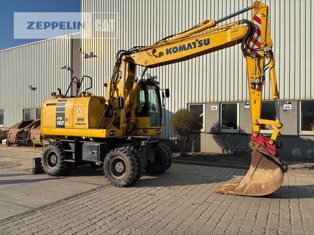 2017 Komatsu PW160-10 Wheel Excavator