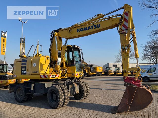 2017 Komatsu PW160-10 Wheel Excavator