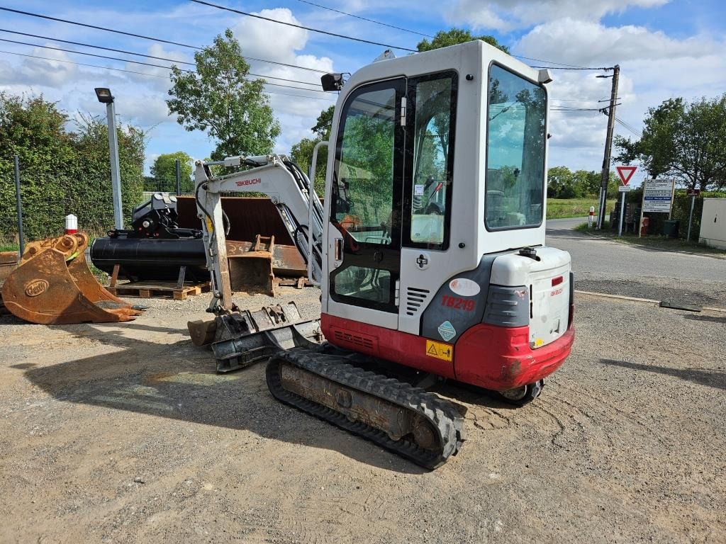 2017 Takeuchi TB219 Mini Excavator