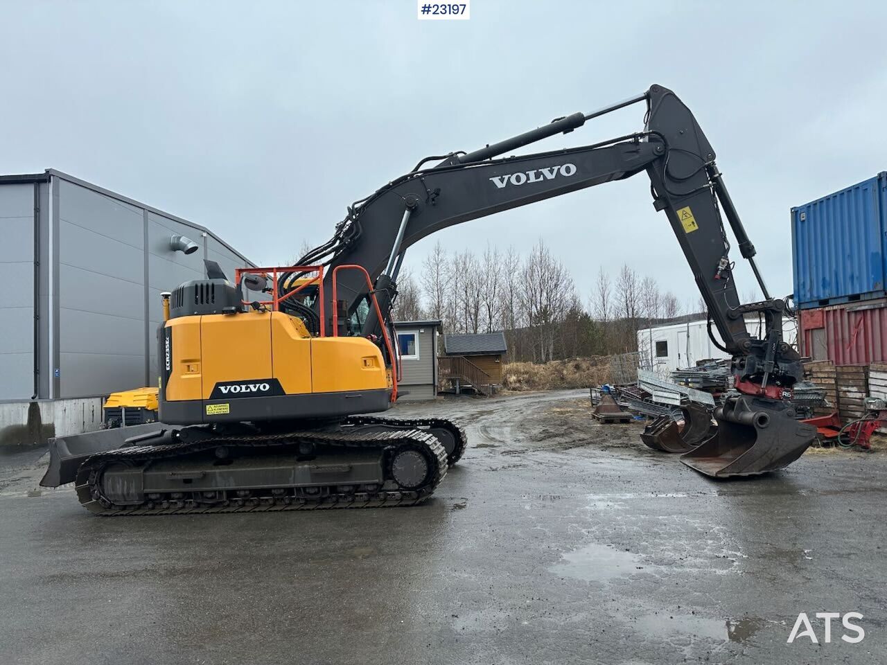 2017 Volvo ECR235EL Crawler Excavator