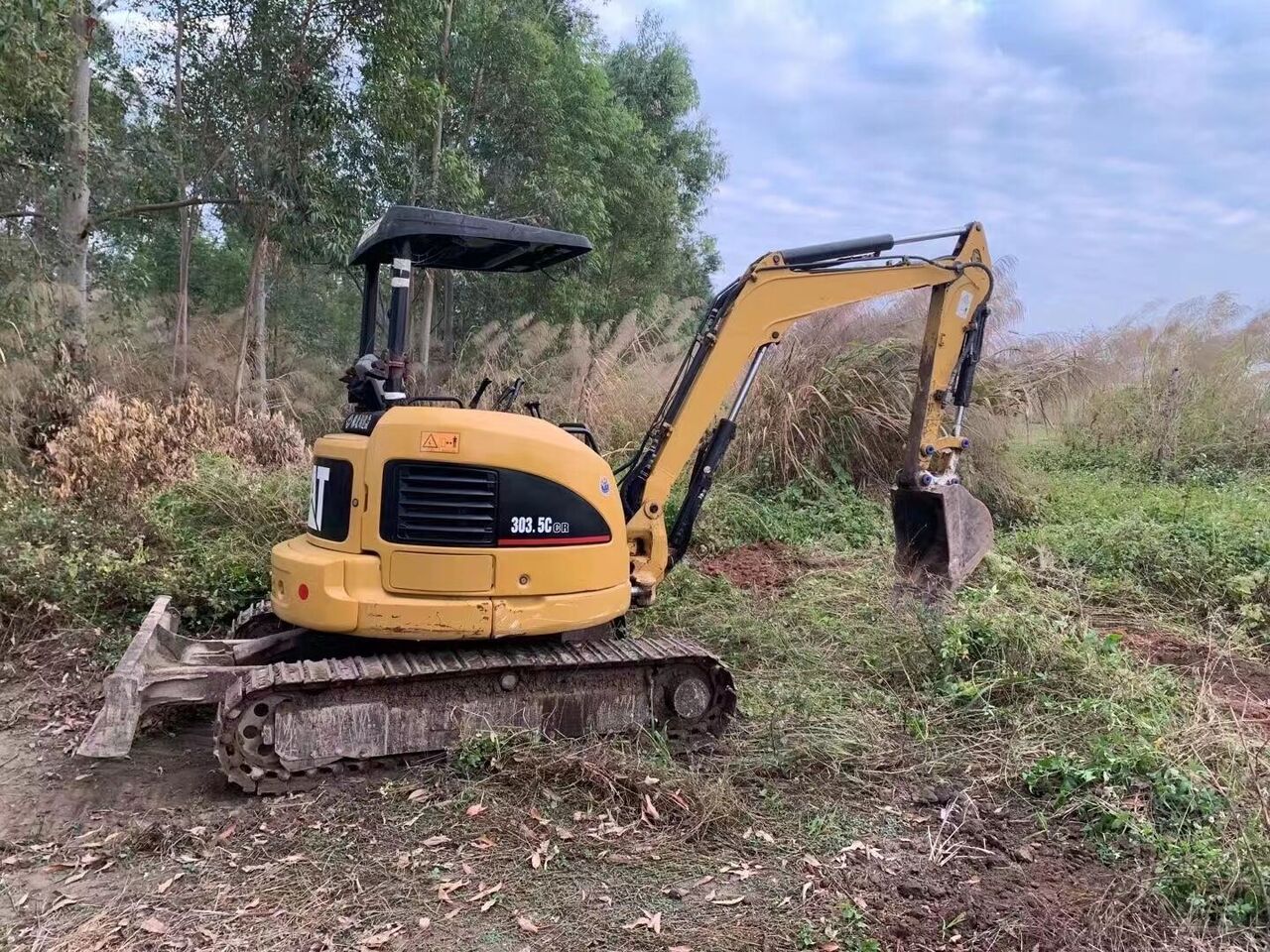 2018 Caterpillar 303C Mini Excavator
