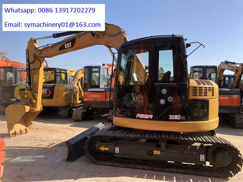 2018 Caterpillar 308 DCR Mini Excavator 2018 Caterpillar 308 DCR Mini Excavator