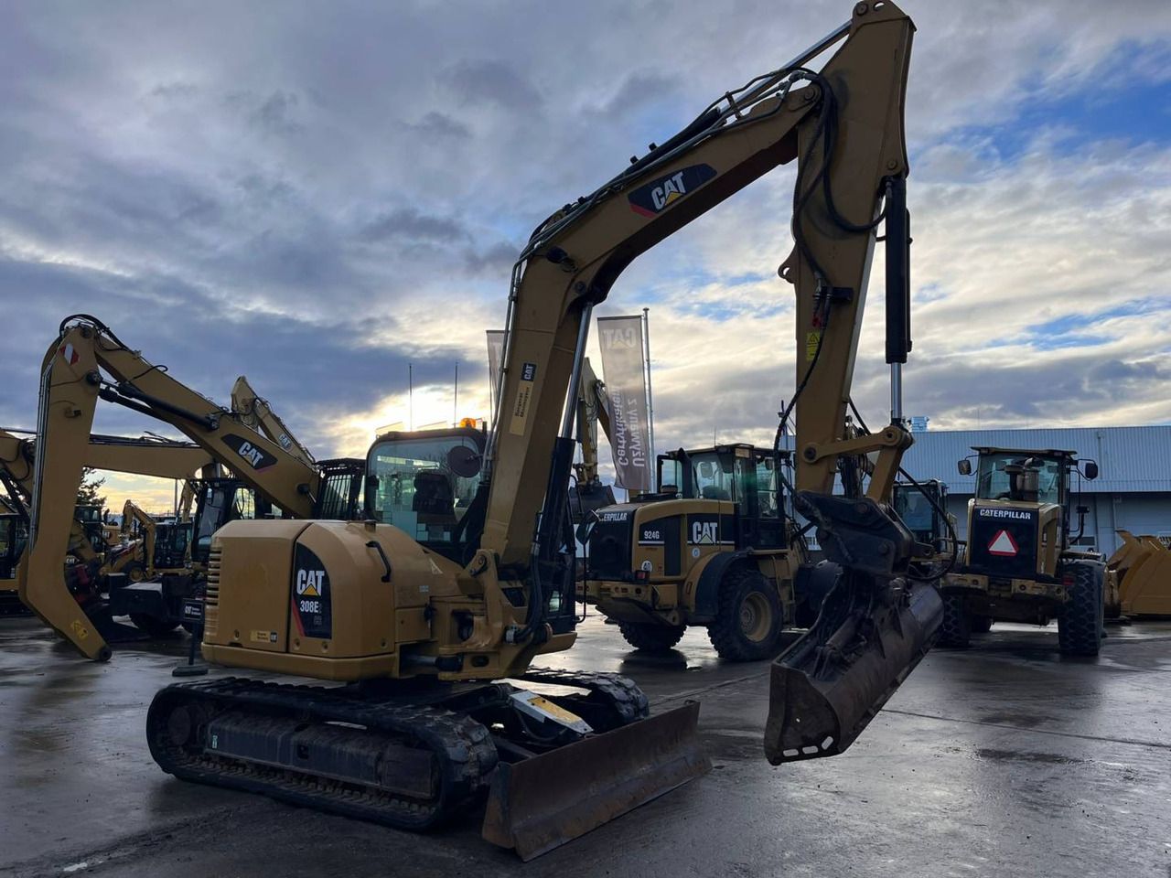 2018 Caterpillar 308E2CR Mini Excavator