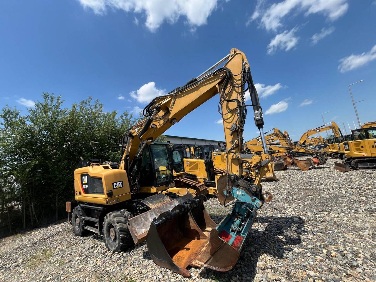 2018 Caterpillar M315F Wheel Excavator
