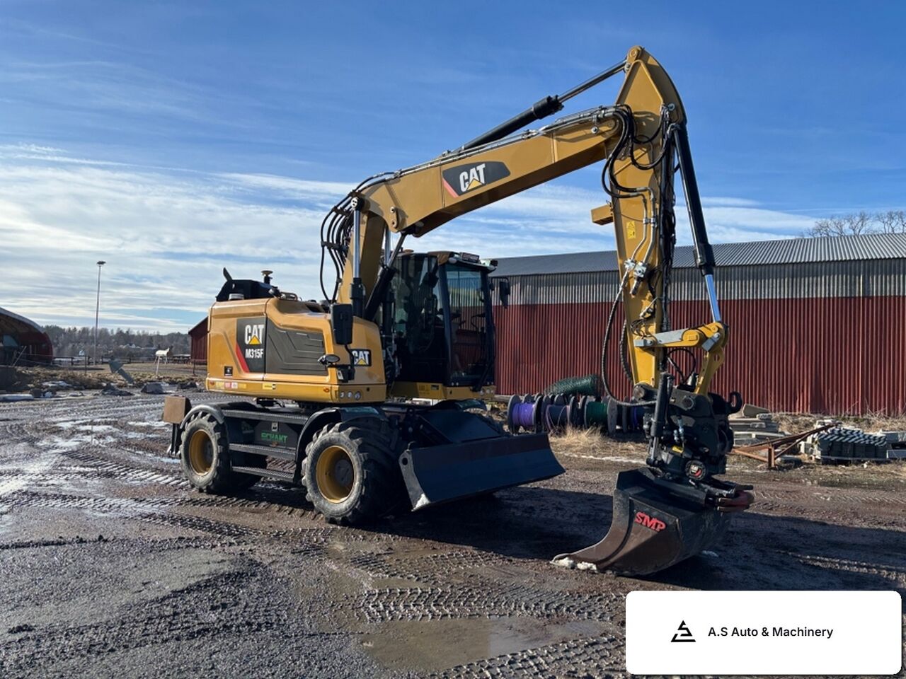 2018 Caterpillar M315F Wheel Excavator 2018 Caterpillar M315F Wheel Excavator