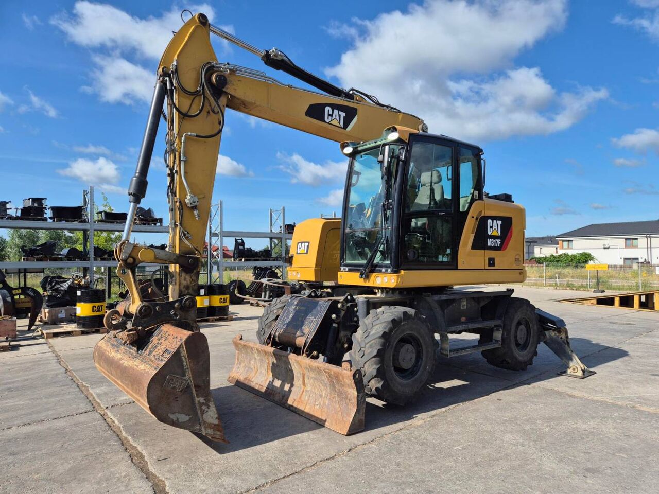 2018 Caterpillar M317F Wheel Excavator 2018 Caterpillar M317F Wheel Excavator